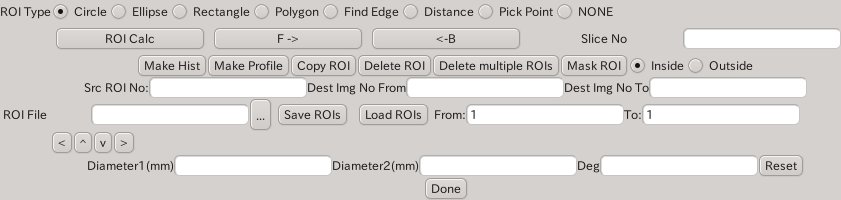 ROI panel